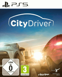 City Driver PAL Playstation 5 PAL box art